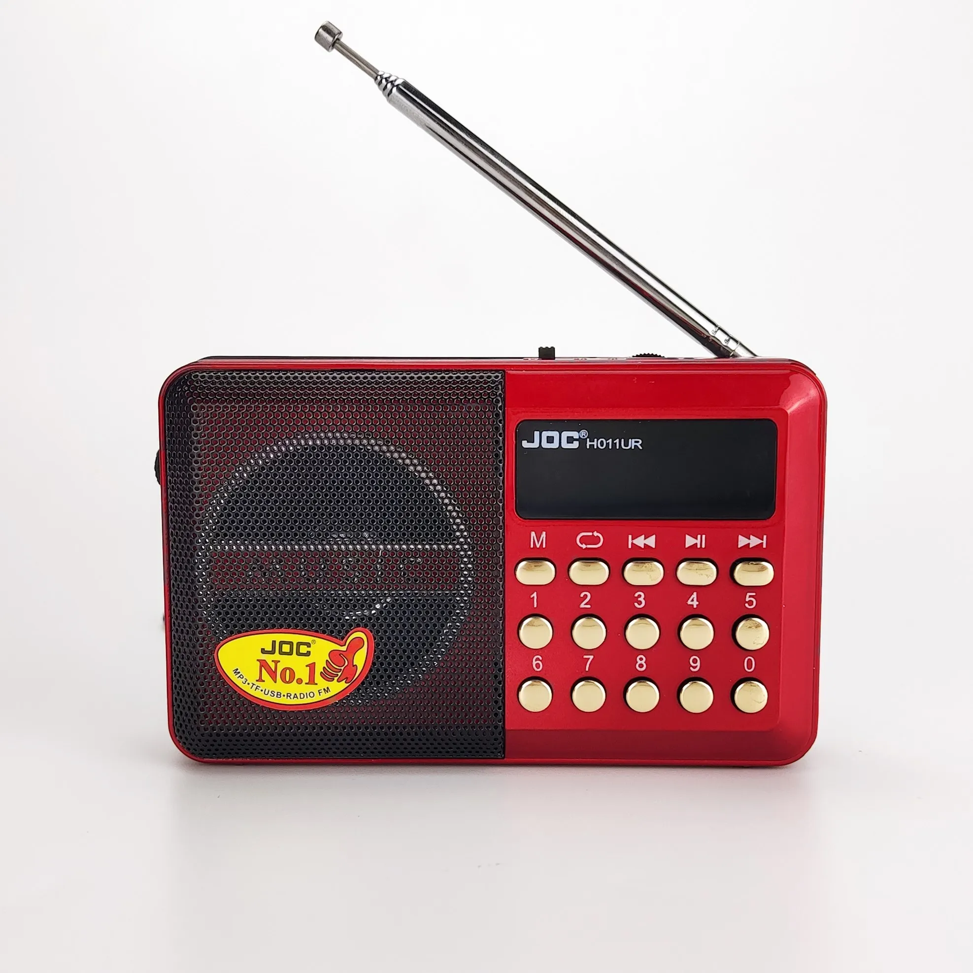 JOC H011UR цифровой FM радио USB TF BL-5C батарея мини FM радио