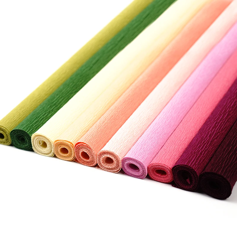 Hot Sale Patterned Crepe Paper,rainbow Crepe Paper Streamer,Colorful DIY Party Colorful Crepe Paper Streamers