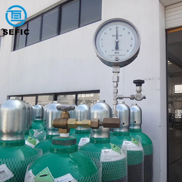 Competitive Price Seamless Steel 5L 10L 12L 15L 20L 40L 45L 47L 50L 150bar Oxygen Nitrogen Argon Co2 Gas Cylinder