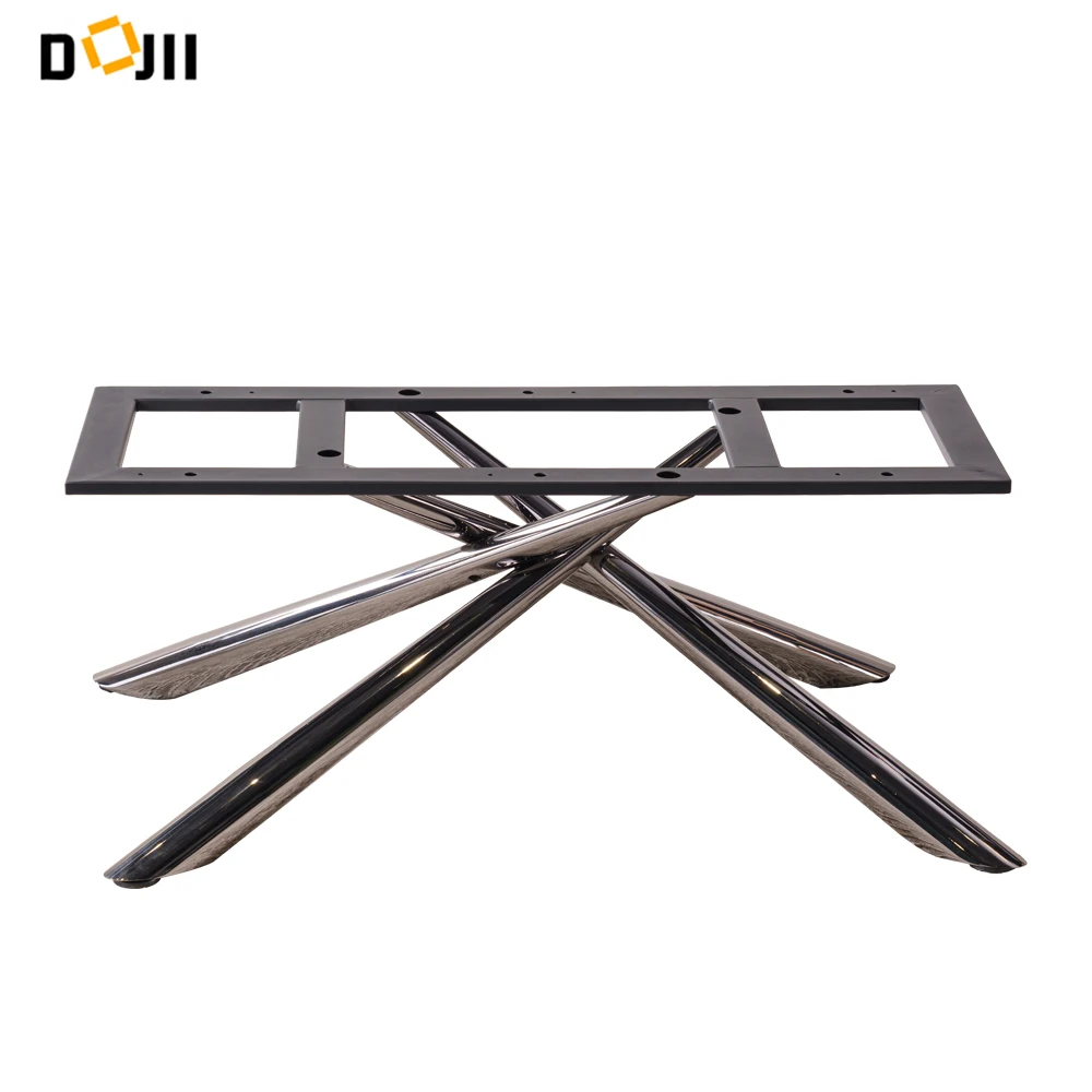 Frames Restaurant Desk Office Wrought Cast Iron Steel Bench Living Room Dining Furniture Legs Coffee Metal Table Bases for Sale