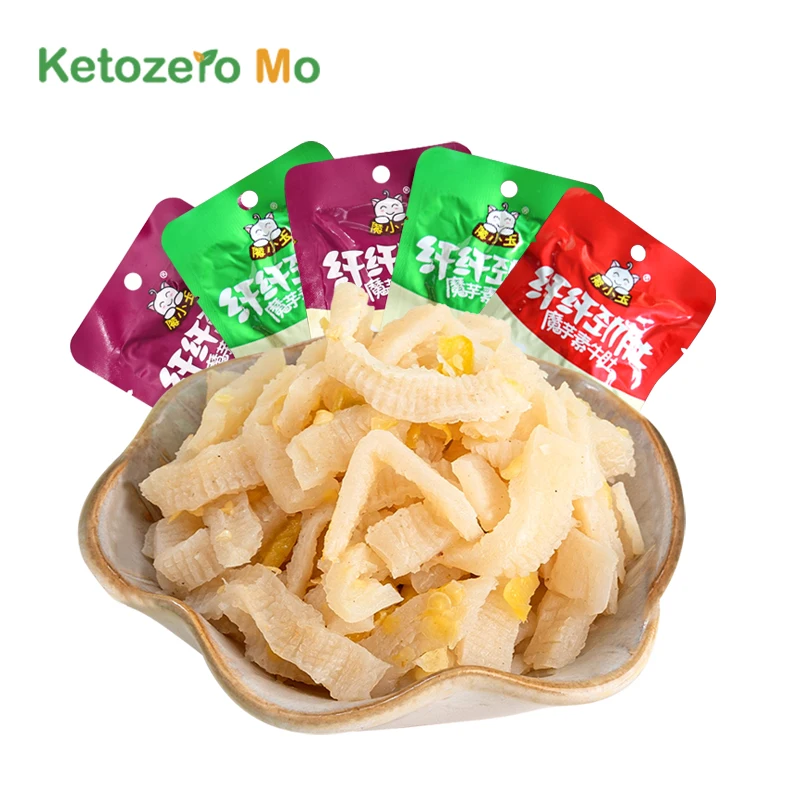 Wholesale Famous Keto Chinese Snacks Konjac Products Spicy Snacks Healthy Snacks
