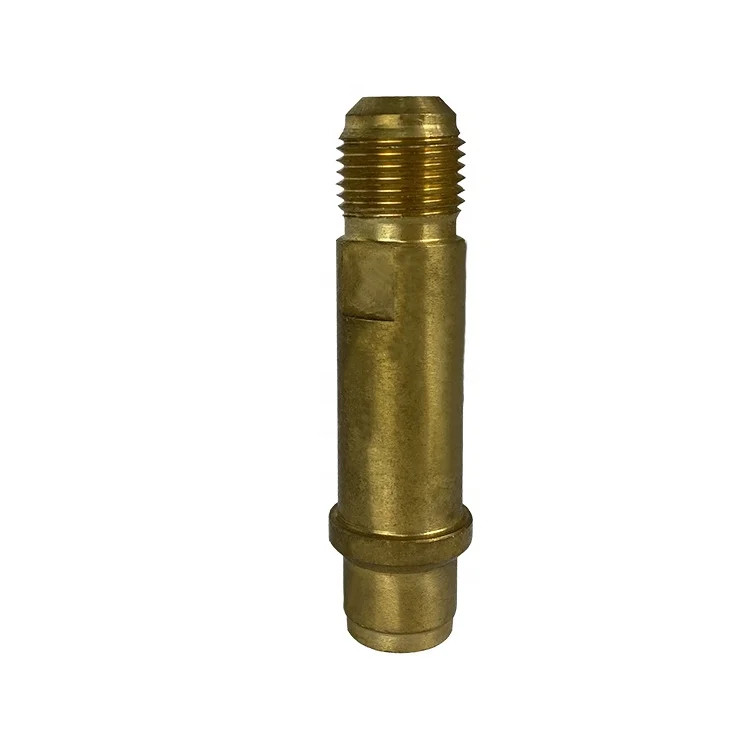 All Thread Male Brass Copper Fit Accessories Sanitary Coupling Fittings Square Cylinder Connector