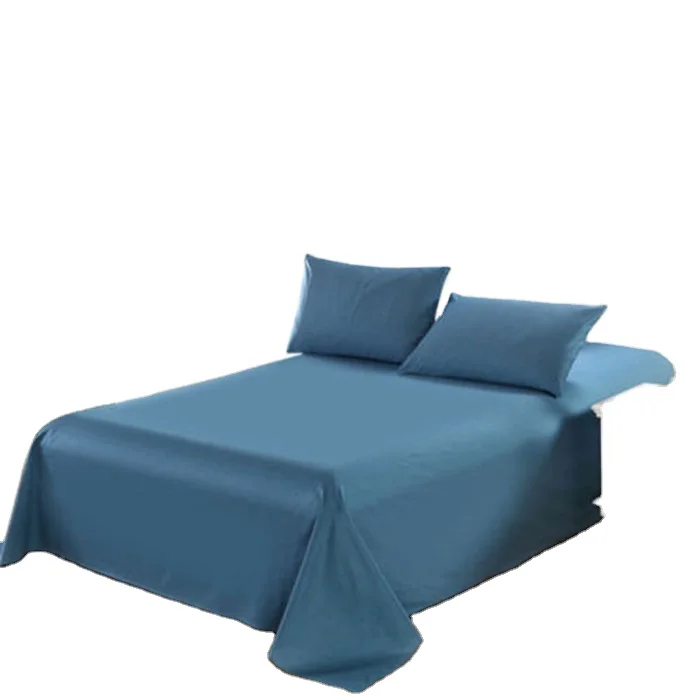 white color hotel bedding set 40S long-staple cotton bed sheets quilt cover set bed linen with embroidery