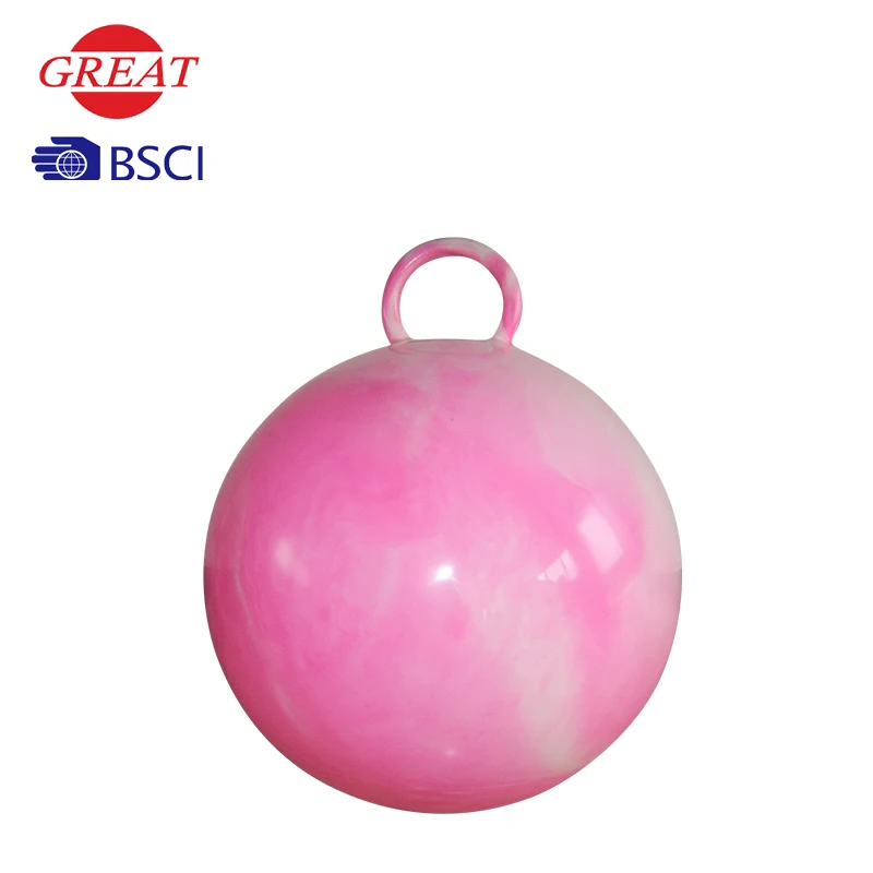 Wholesale PVC Custom Skip Jumping Ball with Pump for Children