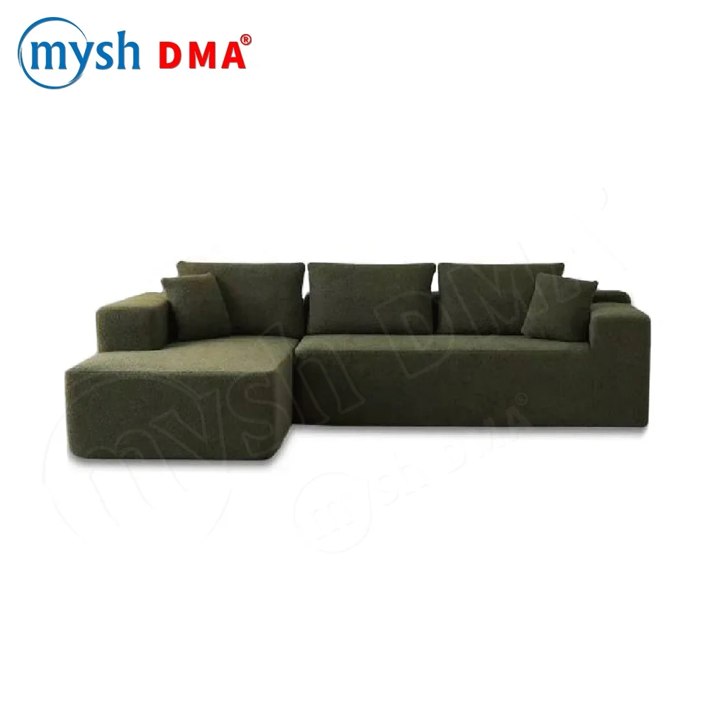 Factory direct sales modular sofa segmented set Nordic luxury modern living room furniture compression L-shaped vacuum sofa