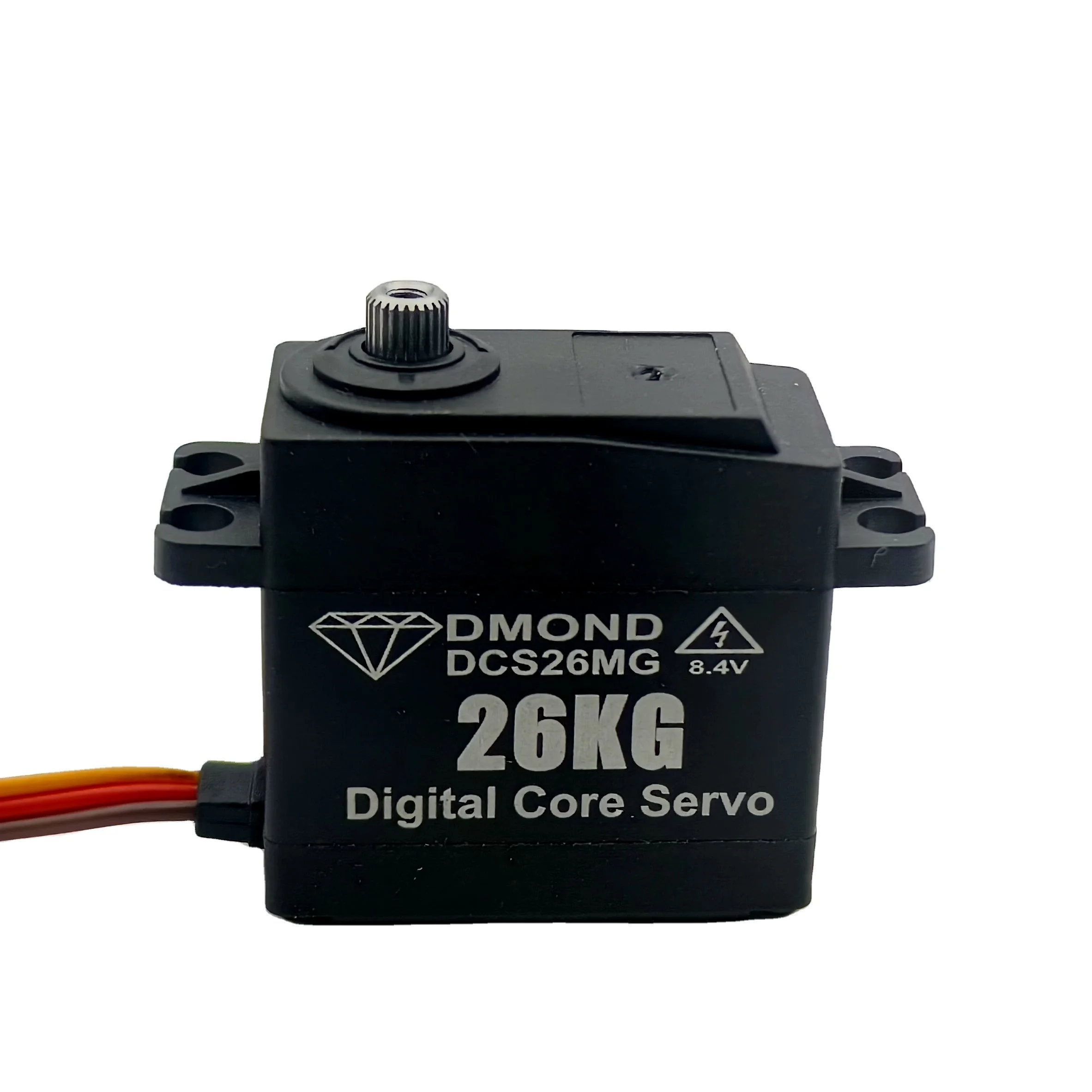 DMOND DCS26MG 26kg 0.14sec core middle aluminum case metal steel gear high torque digital waterproof  servo RC car plane robot