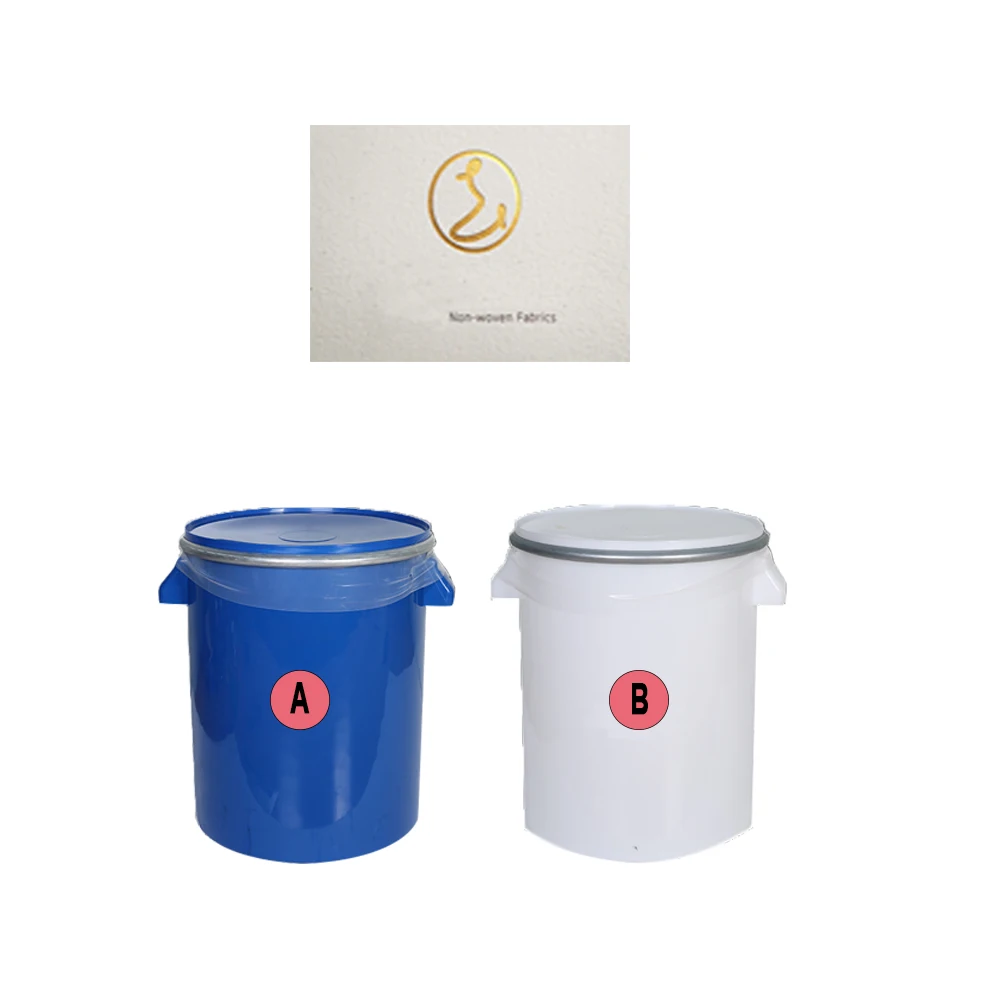 Clear 2 Part Liquid Silicone Rubber For Fabric Textile Coating Cloth Printing