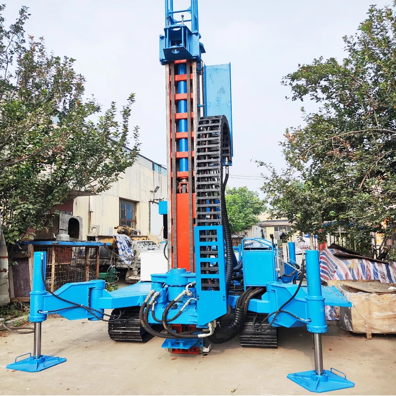 Full Hydraulic High Pressure Jet Grouting Mining Rotary Anchors Drilling Rig