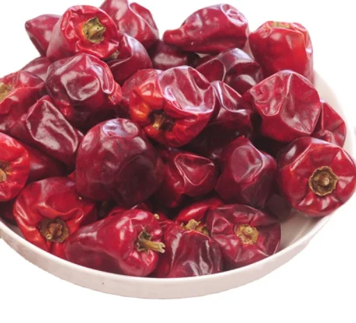 Bulk wholesale price Little hot red color dried whole bell pepper for spice