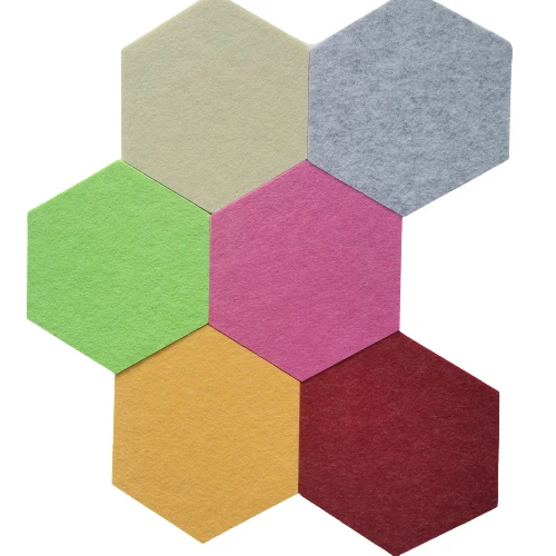 9mm 12mm sound proofing polyester fiber decorative studio acoustic felt panel
