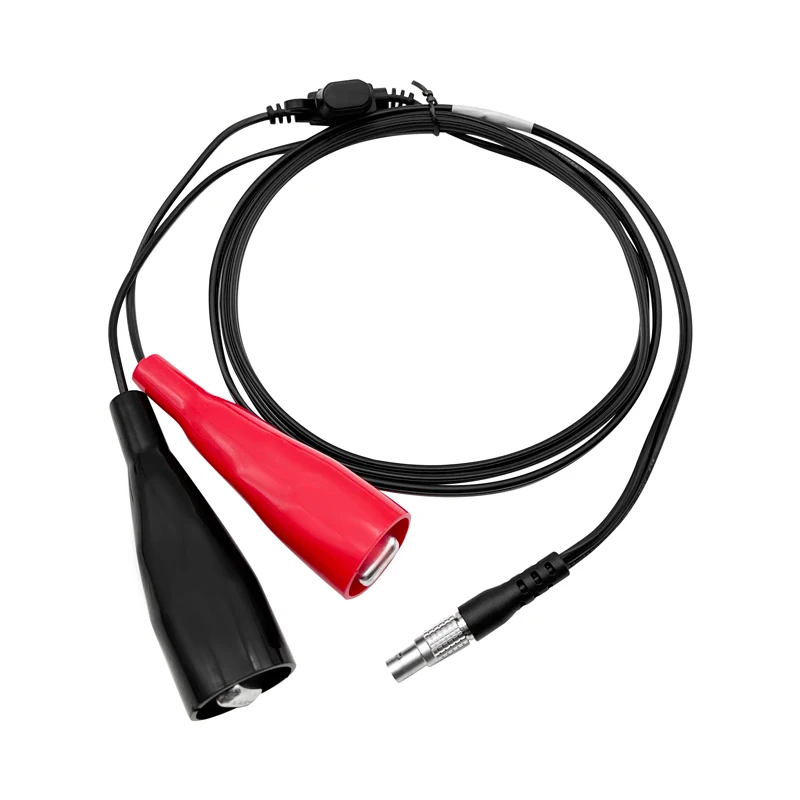 Connection Power Cable 565854 1.8m Fuse Alligator clip*2  5PIN 0B Total Station Cable