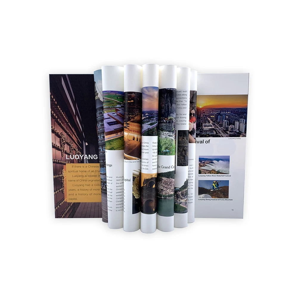 
Professional custom printing A3 A4 hardcover book brochures magazines and comics digital printing service 