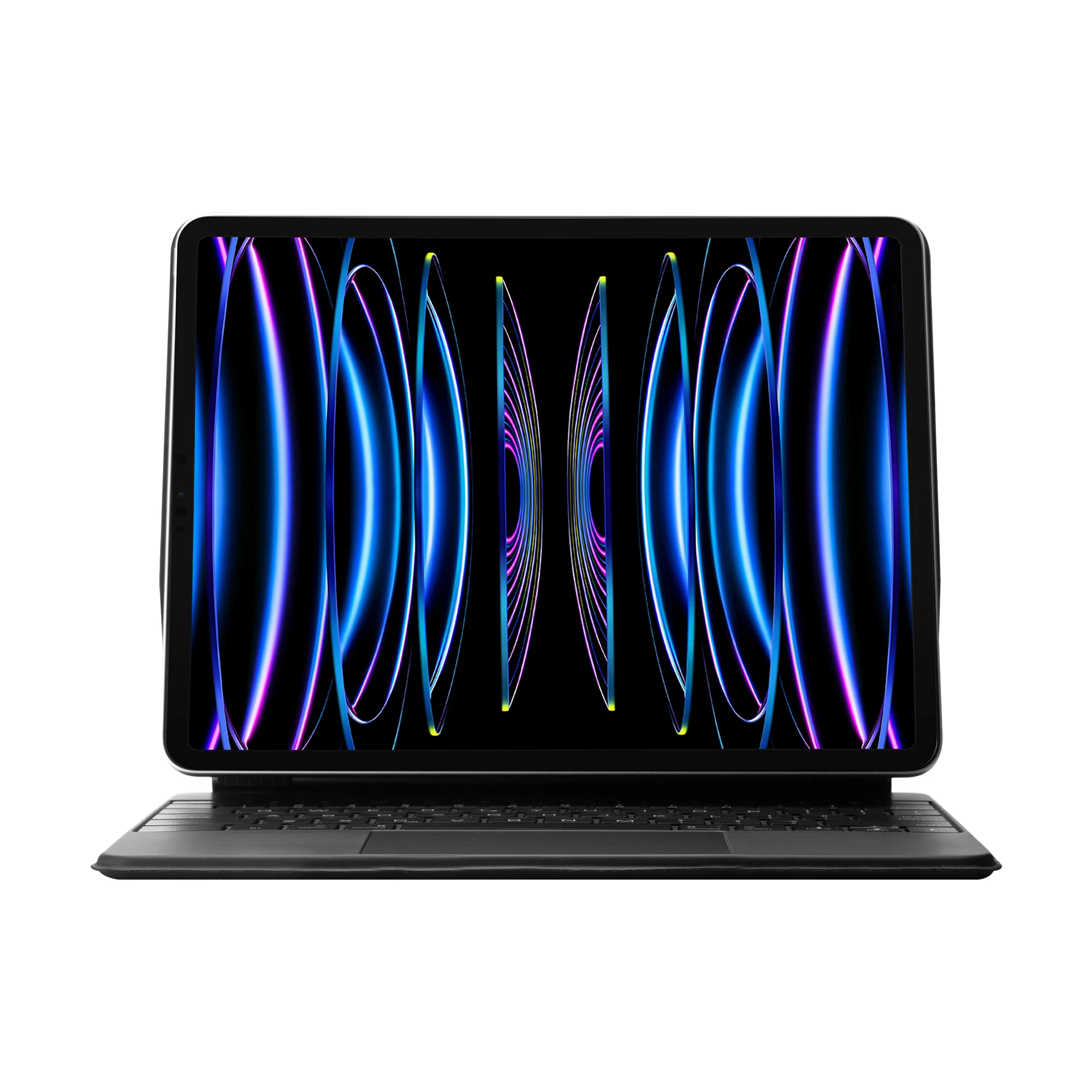 Magic Keyboard Case for 12.9 2022/2021/2020/2018 iPadPro 12.9 Russian Arabic Korean Hebrew Spanish Keyboard Accessories