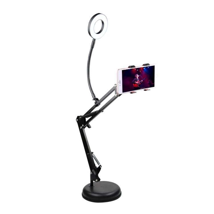 Смарт-аксессуары для телефона, USB Селфи, светодиодная кольцевая лампа 360 для видео в реальном времени, 2019