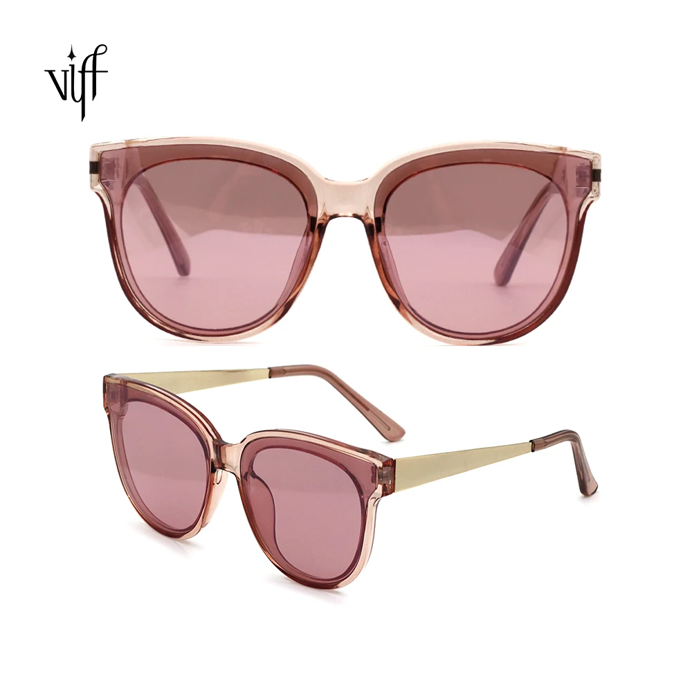 VIFF Luxury European and American Sunglasses HP17235 UV Protection Lenses Eyewear Retro Flip on Sun Glasses