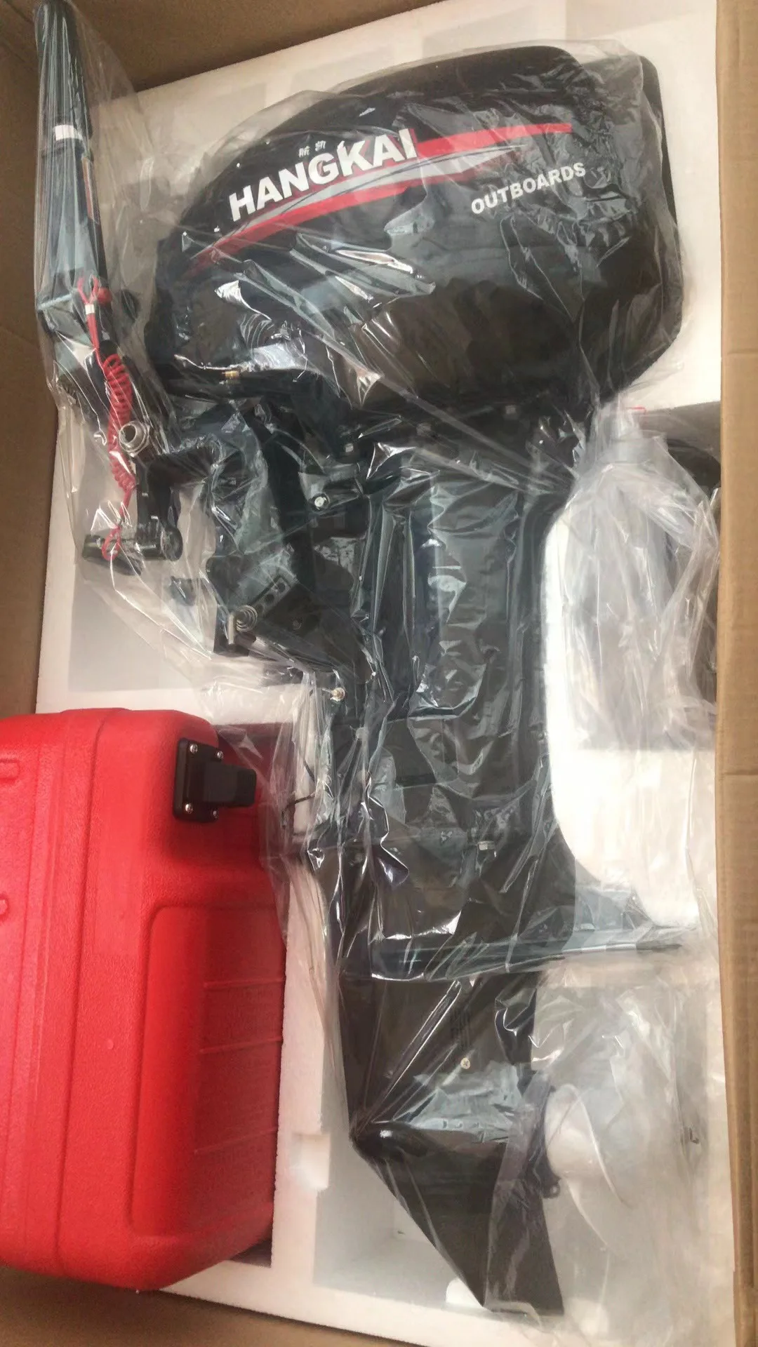 Sample Ok Boat Engine 15HP 2 Stroke HANGKAI Gasoline Outboard Motors for Fishing Boat yamaha mercury outboard motor