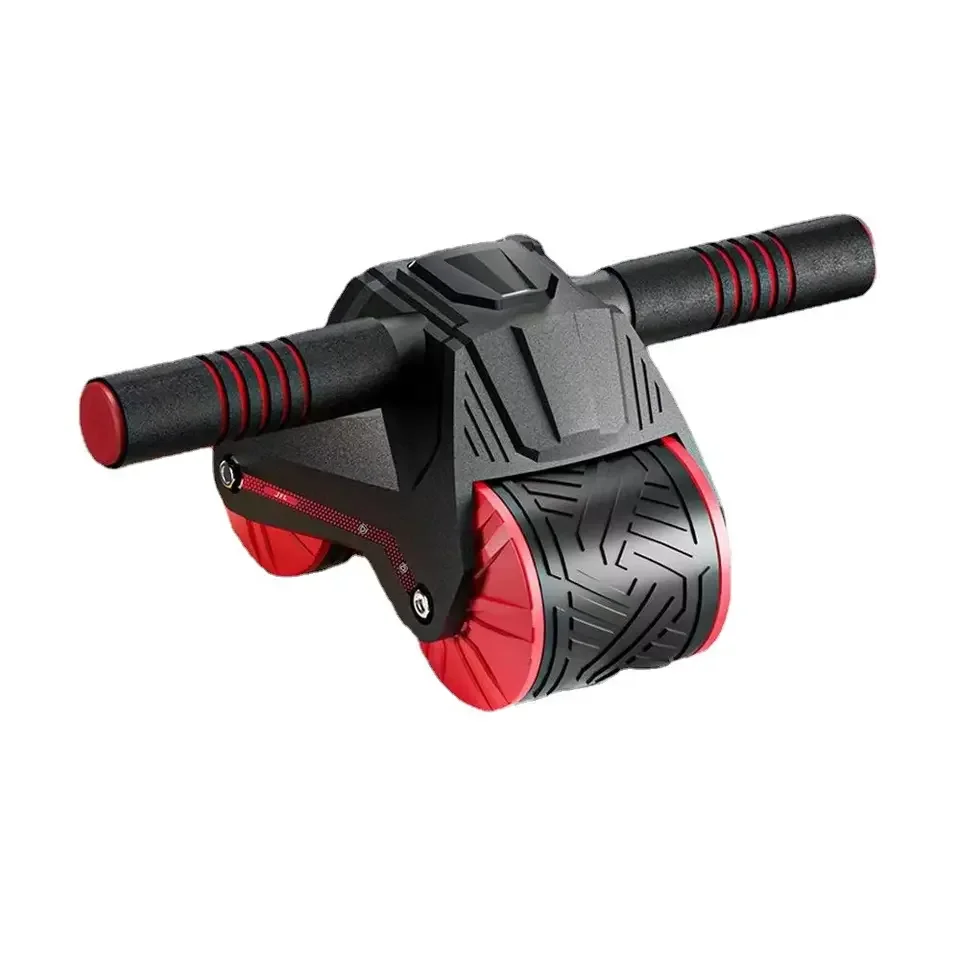 Hot Selling Home Fitness Equipment Multifunctional Automatic Rebound Abdominal Wheel Roller With Elbow Support