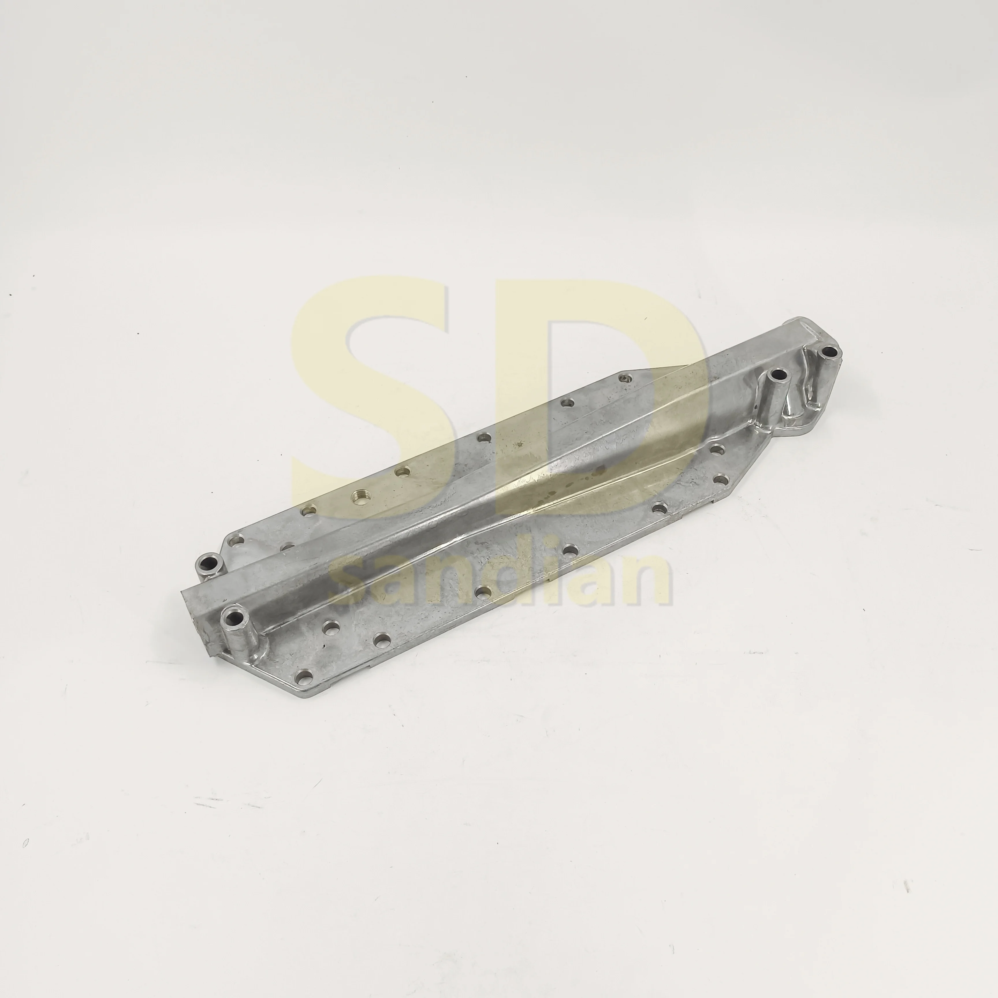 Excavator parts Oil cooler cover Komatsu 6D125 6150-61-2123 2124/2125 6136-61-2113