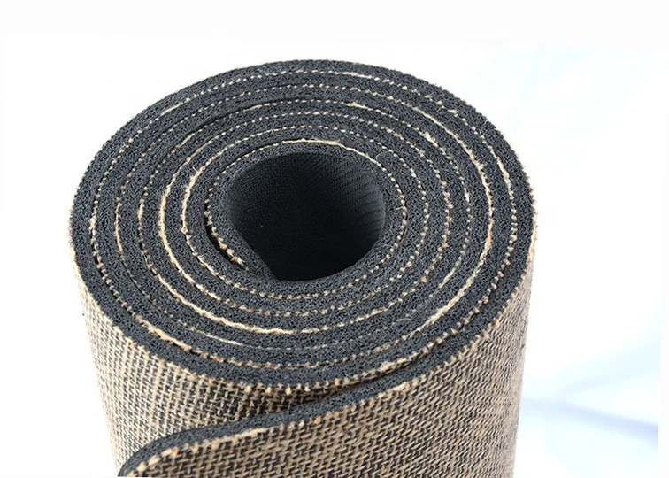 2021 China Wholesale new organic custom jute yoga mat for fitness