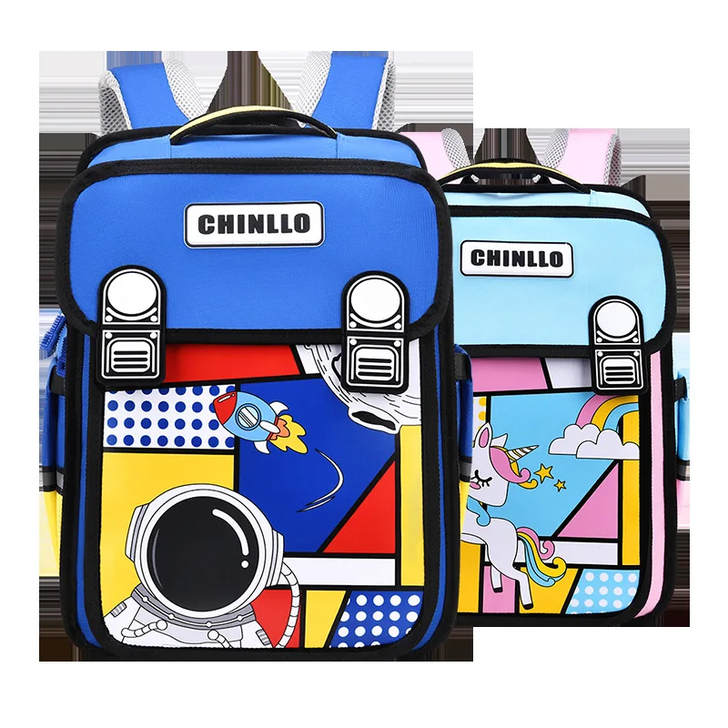 Manufacture Wholesale Anime Kids School Bag 3D Cartoon Cute Children Class Bag Elementary School Backpack