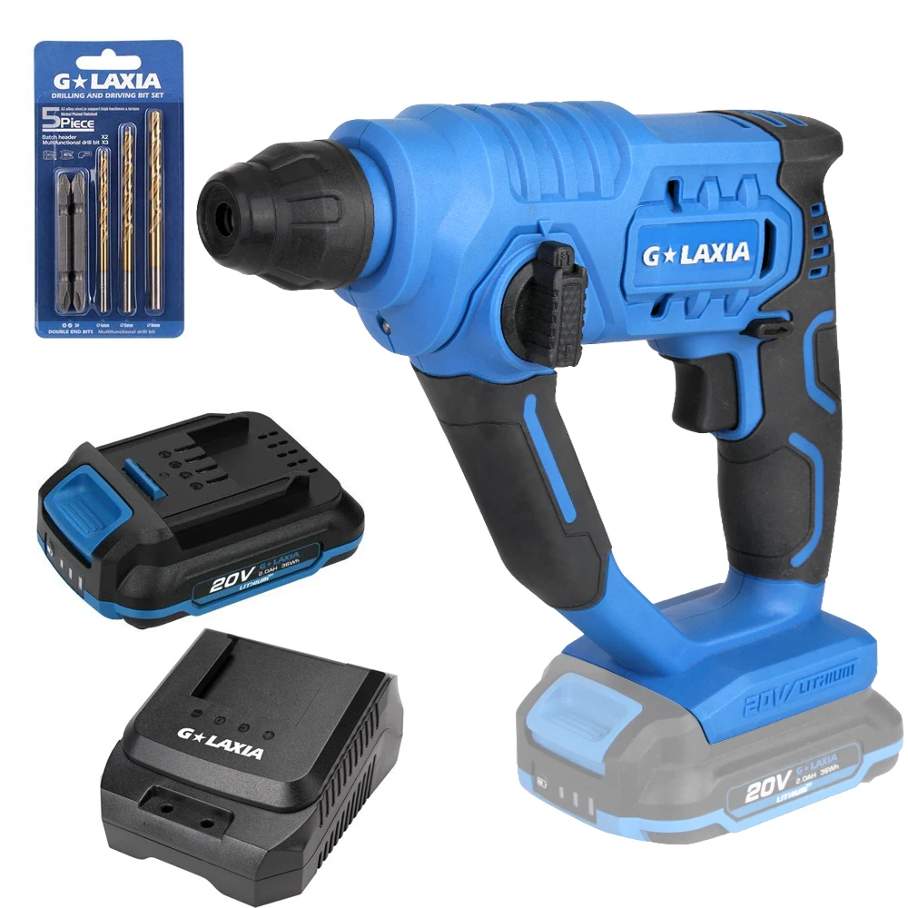 20V Cordless 16mm Rotary Hammer Drill