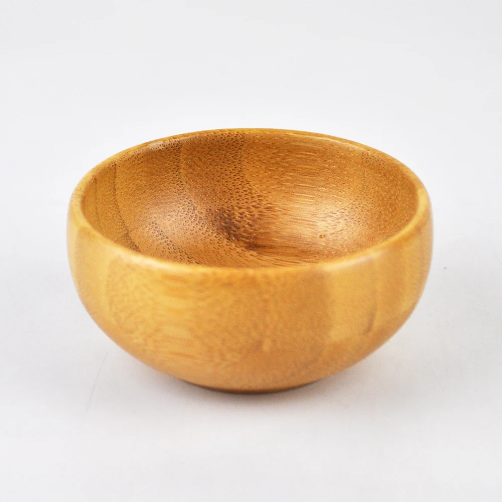 Пустые косметические инструменты, деревянная чаша для спа, Бамбуковая глиняная маска, миска для смешивания с ложкой и шпателем