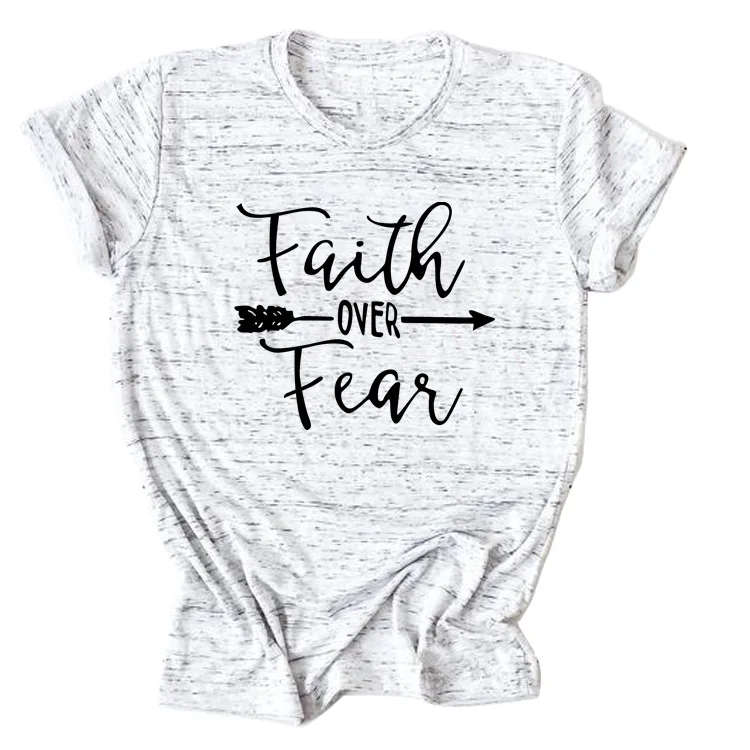 Faith Over Fear Arrow T-Shirt