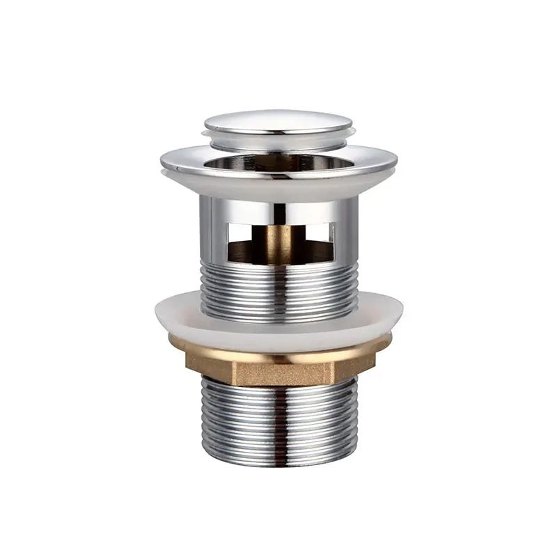 Pop Up Drain Zinc Click Clack Basin Waste for Bathtub Sink