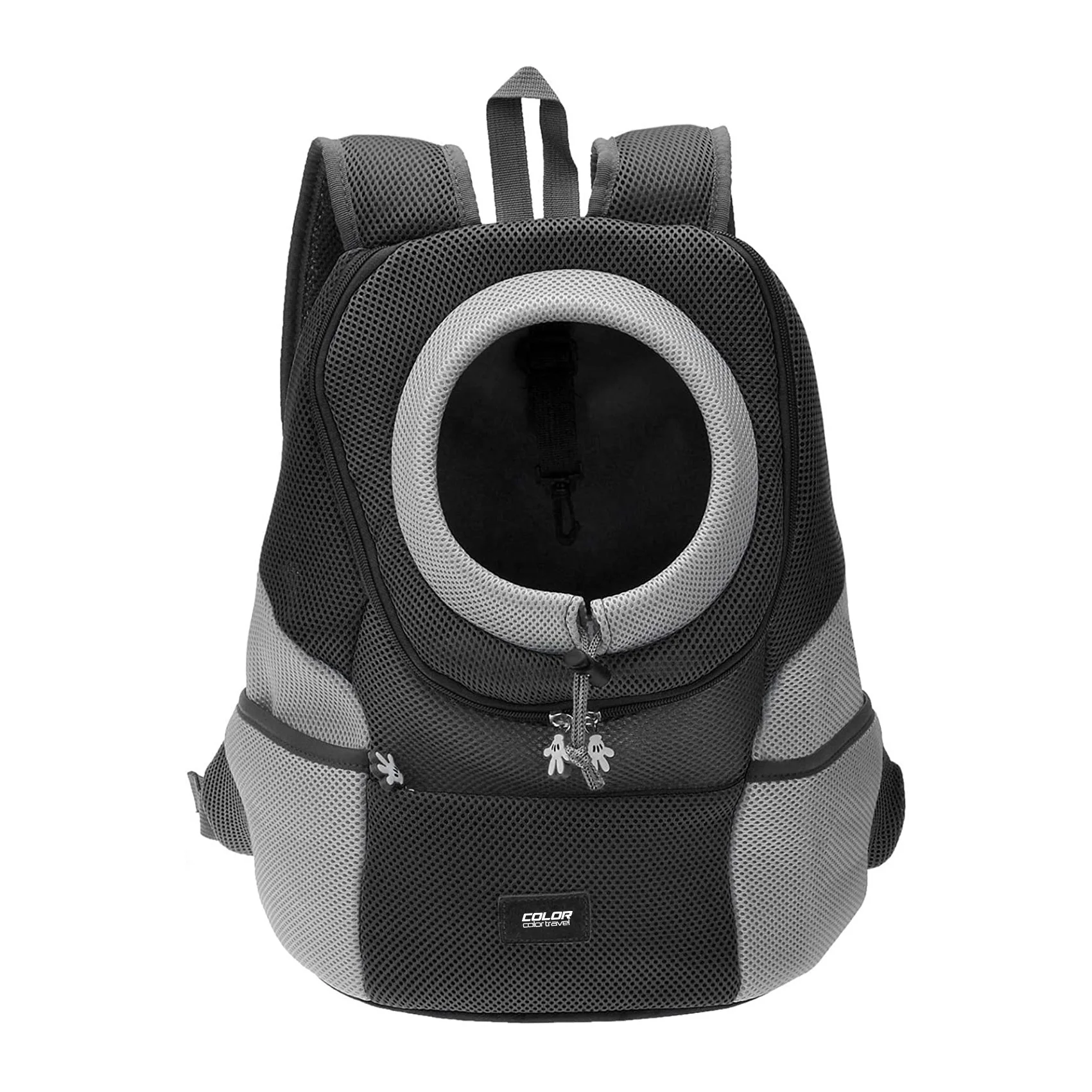 Breathable pet backpack portable pet bag front dog travel bag for god cat
