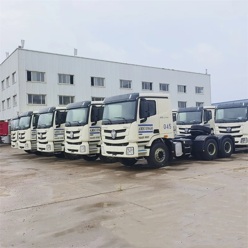 Used 6x6 6x4 4x2 Howo Foton Auman GTL EST Trailer Head Best Manual Tractor Truck