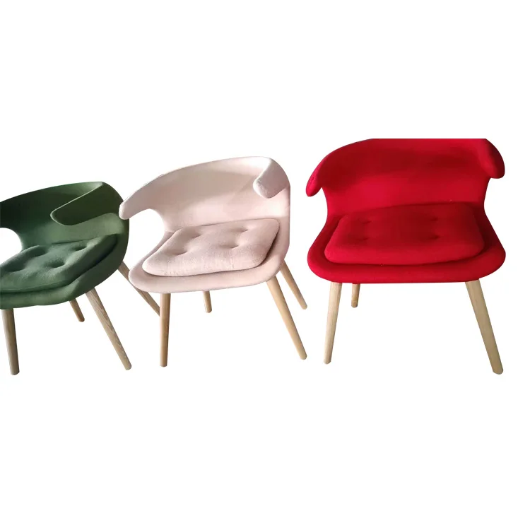 New Arrival Frosted Acrylic Chair Modern Furniture Upholstered Leather Dining Chair