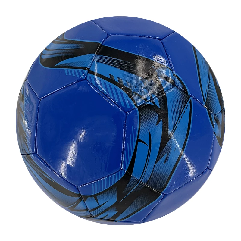 Large Quantity Cheap Soccer Balls Size 5 Blue Football