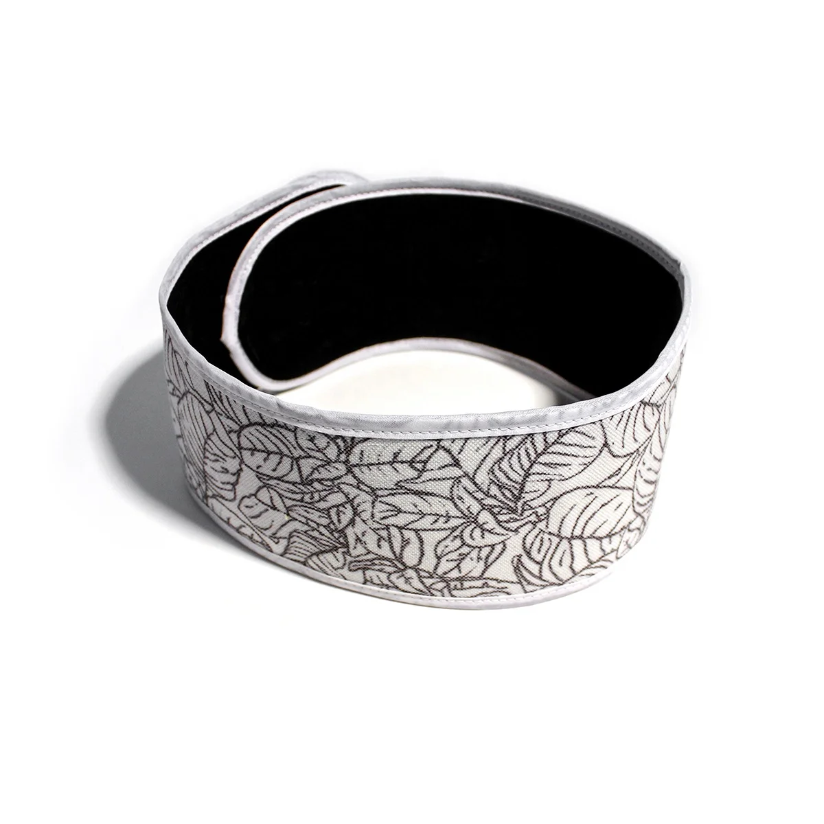 Custom RPET Pattern Logo Velvet Inside Luxury Yoga Fashion Facial Spa Headband Korean Head Band Non-Slip Makeup Hairband