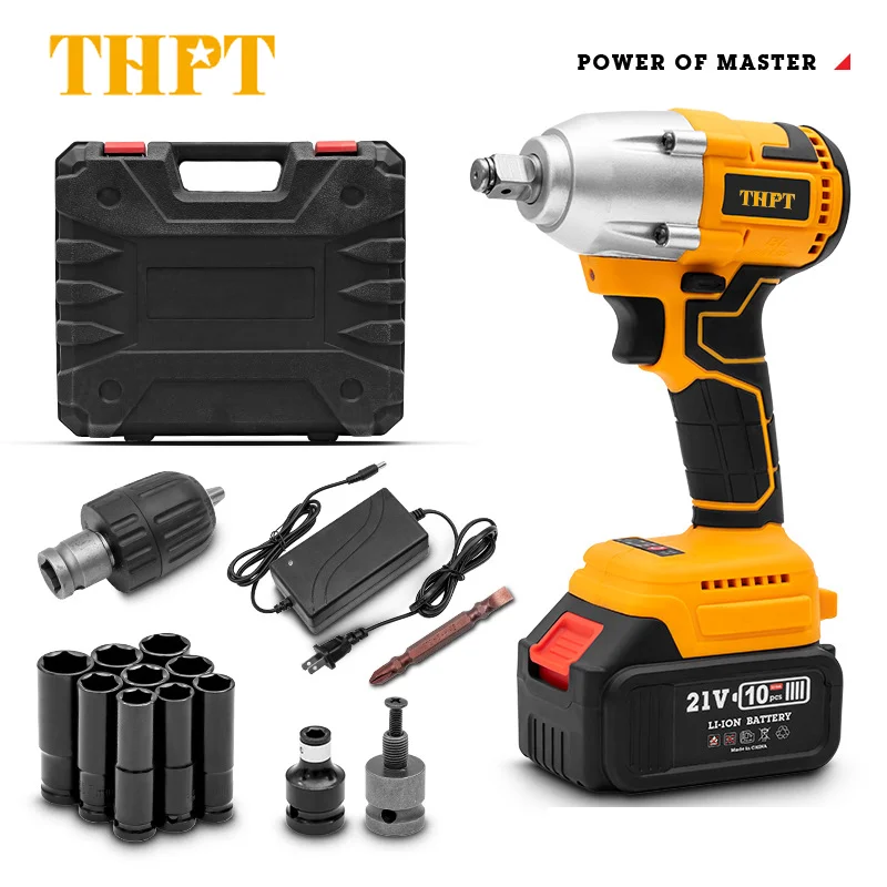 
pneumatic heavy duty cordless 18V electric brushless impact wrench 