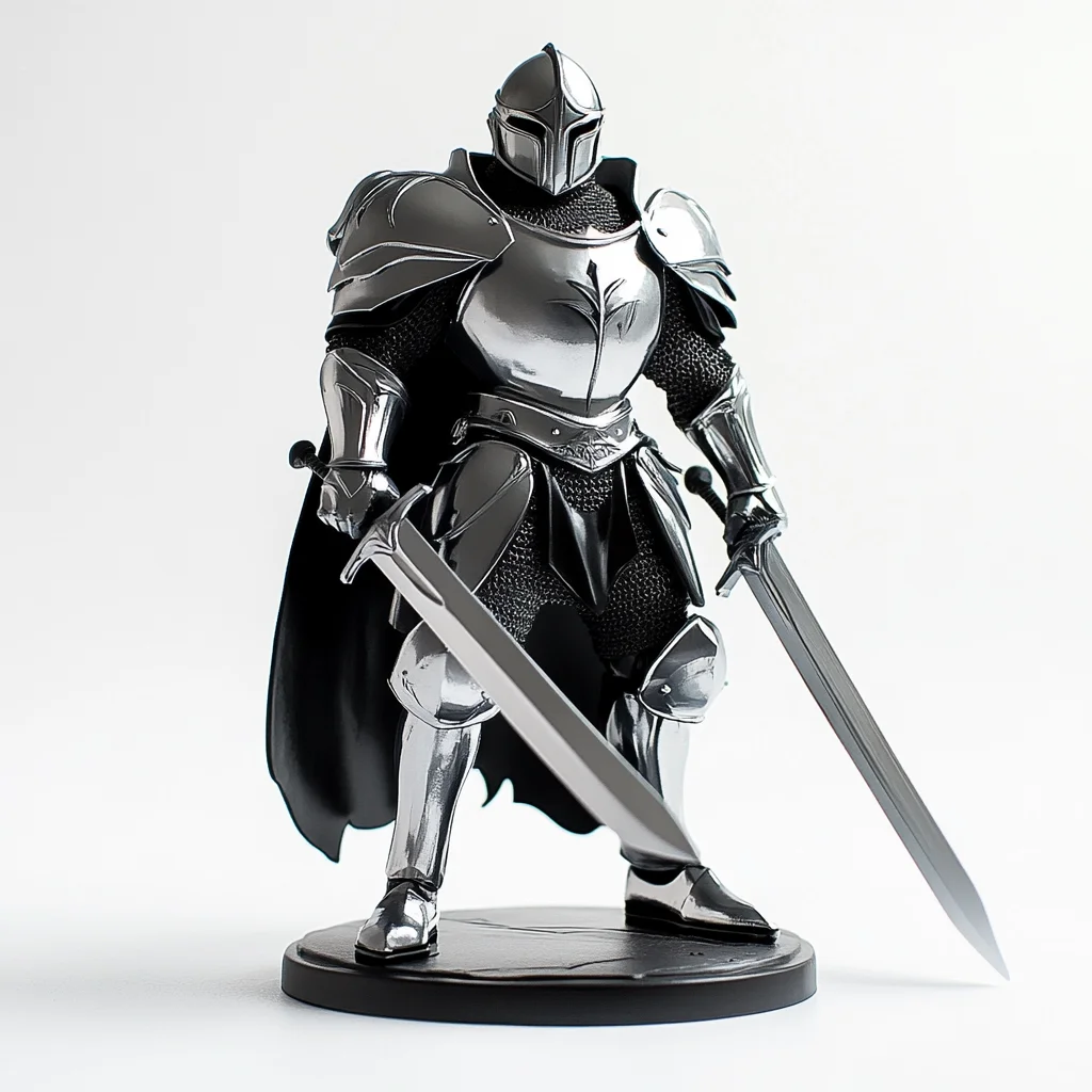 Custom Hot Sale Plastic Designer Oem Action Figure Knight Figure