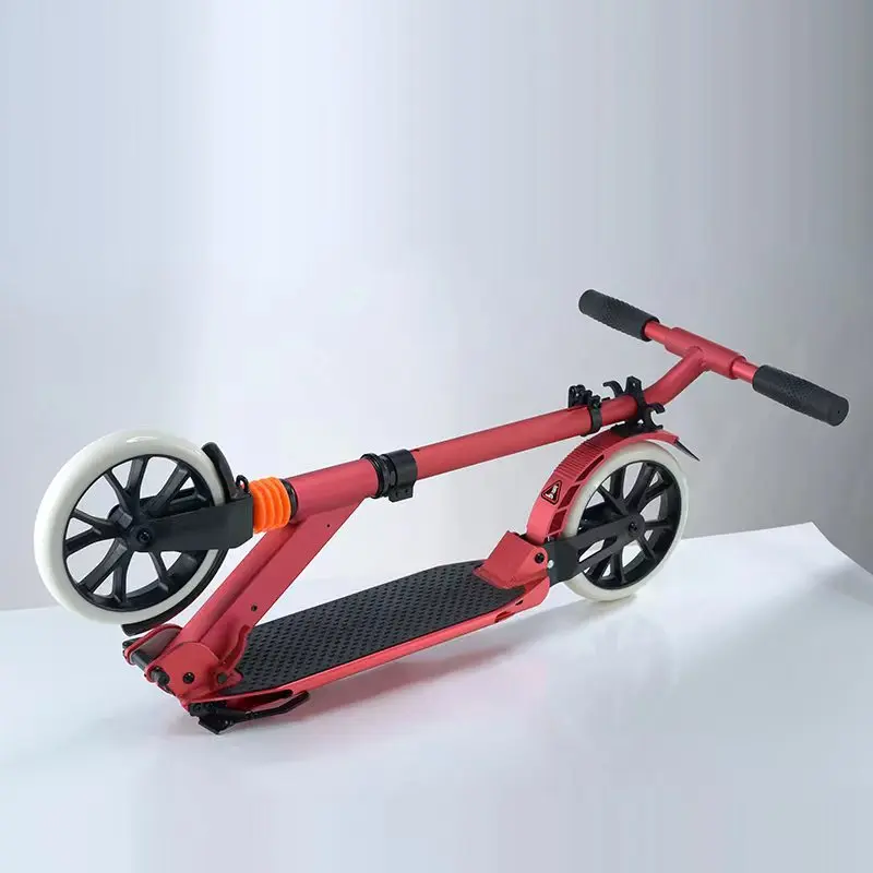 New Scooter Aluminum alloy two-wheeled youth city scooter Brand Absorbers Adult 200mm Large Wheel Kick Scooter