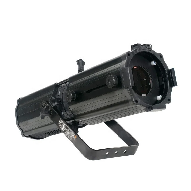 Светодиодный профильный прожектор с фокусировкой для сцены 200 Вт DMX 512 управляемый