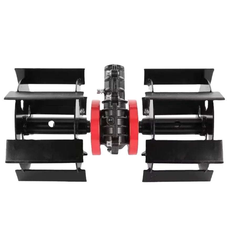 Mower mower weeding wheel soil-loosening wheel ditch wheel deep