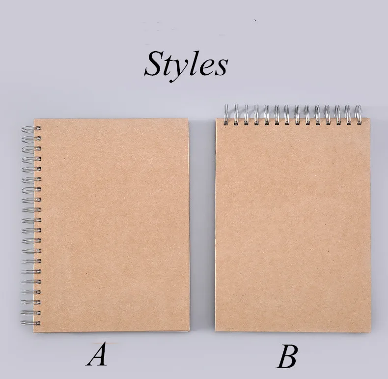 stationery sketch paper kraft hardcover sketchbook