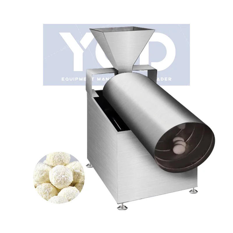 Automatic Fried Chicken Shrimp Bread Tempura Burger Crumb Sesame Mochi Powder Coating Machine