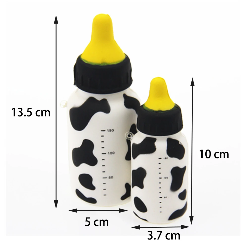 Squishies bottles kids gift manufacture new design cute customized toys milk box squishy squeeze toys