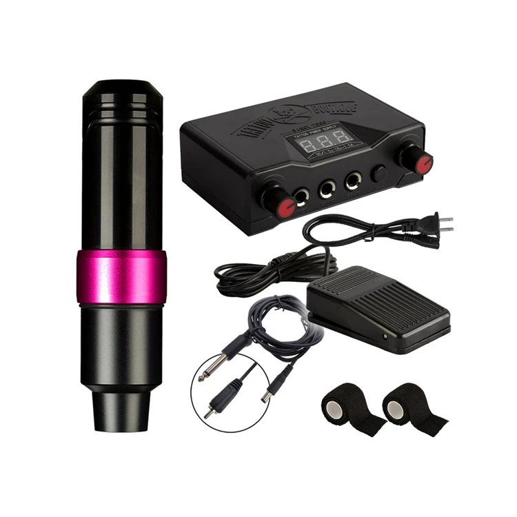 Распродажа вращающийся тату-пистолет Pmu тату-машинка пистолет для бровей губ подводки макияжа