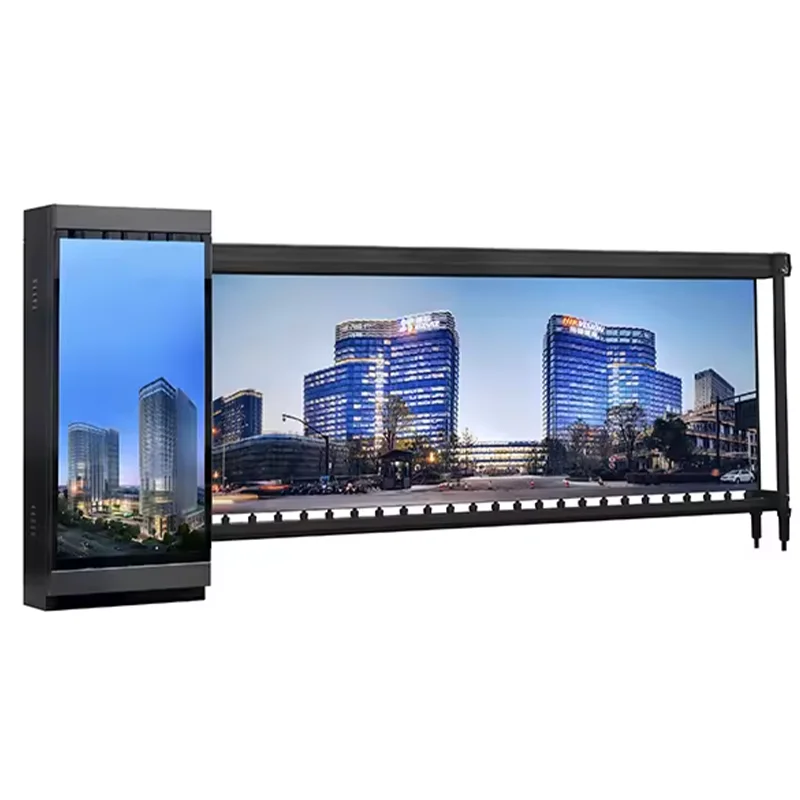 Automatic Intelligent New Turnstile Barrier Gate System for Parking Traffic Barriers with Advertising Fence Boom