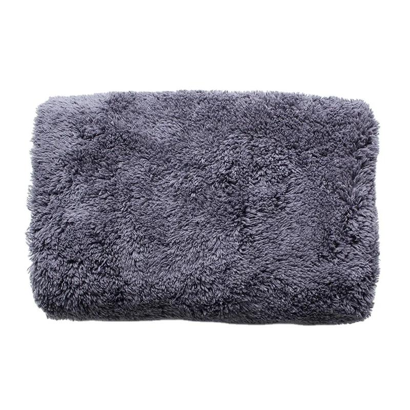Square durable Thickening Coral fleece cleaning car rollos toalla micro fibra towel