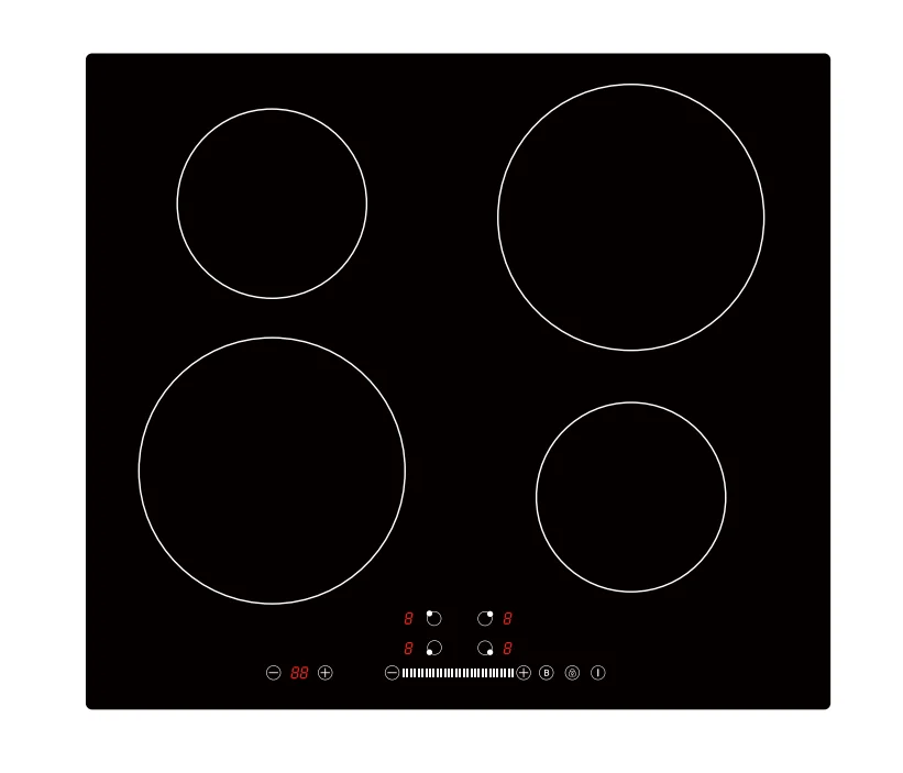Home Appliance Build In 4 Burners Induction Cooker/Electric Stove/Induction Cooktop with CE CB EMC ROHS APPROVED
