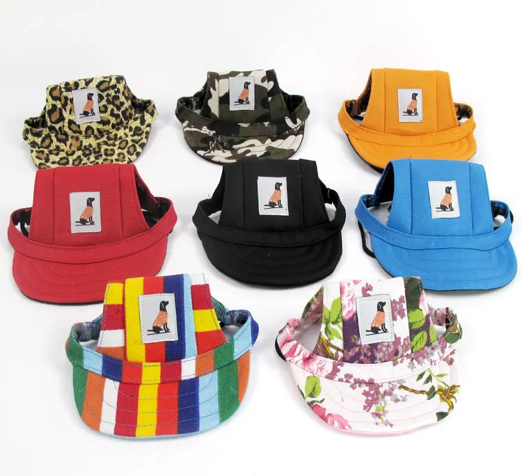 Pet Dog Hat Cute Accessories Summer Print Outdoor Baseball Dog hat