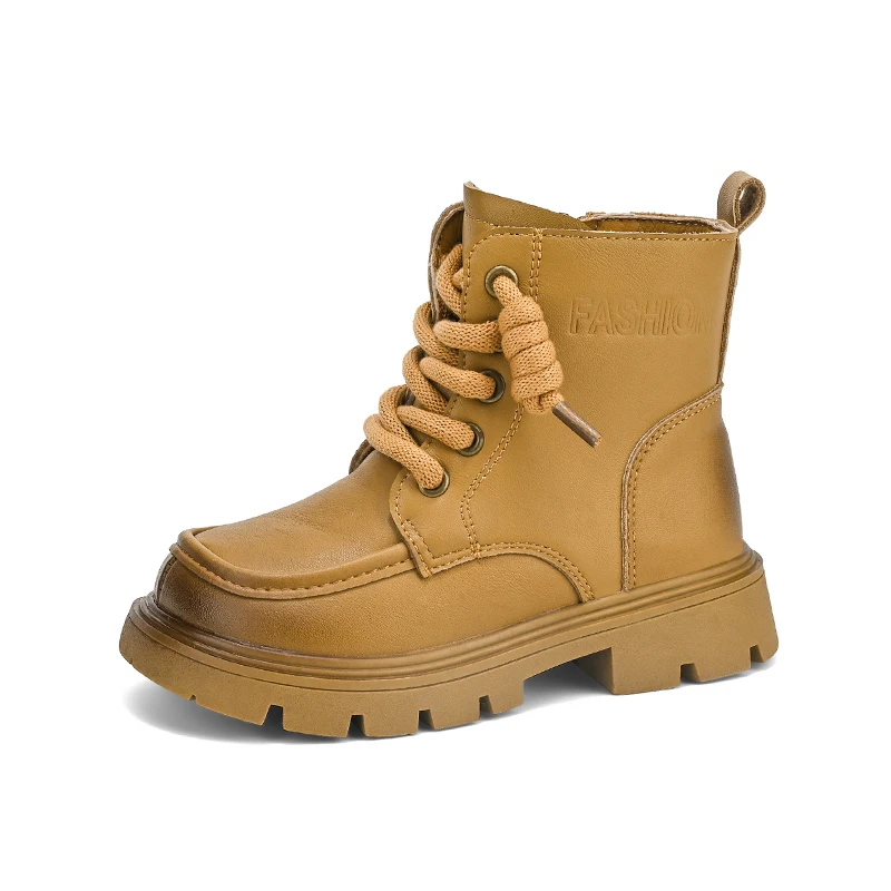 Hot Sale Spring Autumn Children Casual Martin Boots Baby Boys Leather Boots For Children Popular