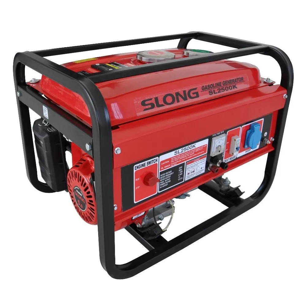 Slong SL2500K portable petrol  kerosene generator