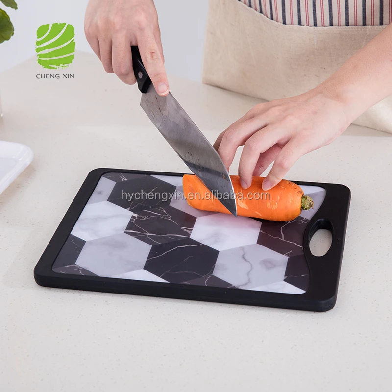 New design wholesale  natural double-side use non-slip bamboo cutting board set of 3