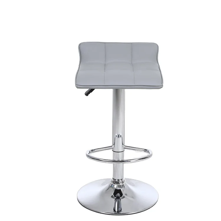 China Manufacturer Free Sample Good Quality Modern Pu Leather Bar Stool